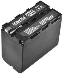 Duracell baterija, analogas Sony NP-F970, 7800mAh hinta ja tiedot | Duracell Puhelimet, älylaitteet ja kamerat | hobbyhall.fi
