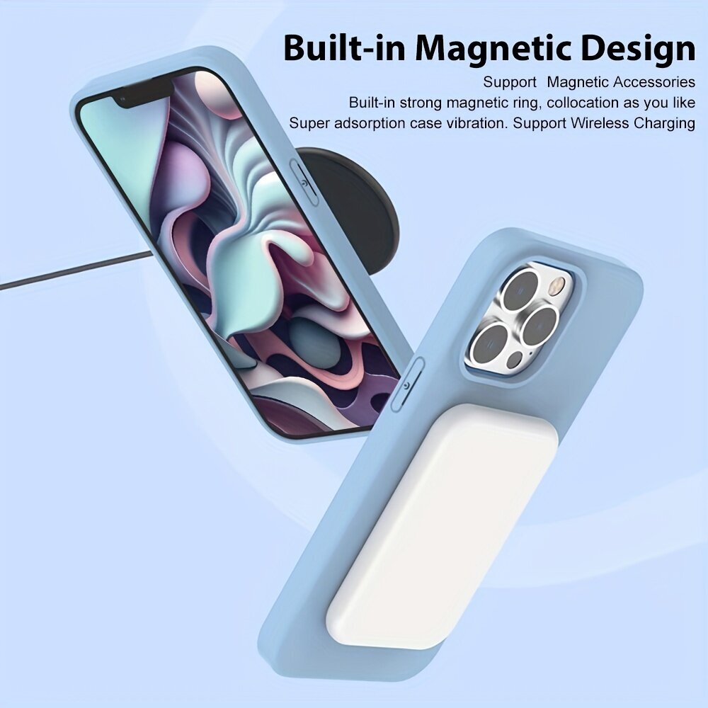 Deluxe Silikoni Magneettinen Puhelinkotelo Apple iPhone Pro Max hinta ja tiedot | Puhelimen kuoret ja kotelot | hobbyhall.fi