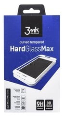 Karkaistu suojalasi 3MK HardGlass Max, sopii iPhone 7 Plus:lle, musta hinta ja tiedot | Näytönsuojakalvot ja -lasit | hobbyhall.fi