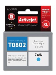 .ActiveJet AE-802N korkea mustekasetti Epson T0802 XL, sininen hinta ja tiedot | Mustekasetit | hobbyhall.fi
