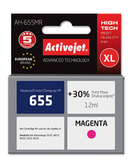 Activejet AH-655MR HP 655XL CZ111AE, magenta hinta ja tiedot | Mustekasetit | hobbyhall.fi