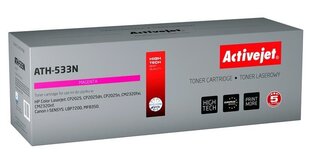 Väriaine "Activejet ATH-533N" (HP CC533A / Canon CRG-718M) lasertulostimille, 2800 sivua.. magenta hinta ja tiedot | Laserkasetit | hobbyhall.fi