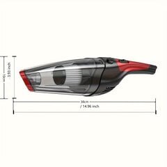 Langaton Käsikäyttöinen X02 Auton Imuri - Harjaton Moottori, Monikäyttöinen Kodin Puhdistustyökalu, Ihanteellinen Auton Sisätilojen Puhdistukseen hinta ja tiedot | Pölynimurit | hobbyhall.fi