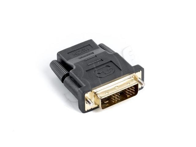 LANBERG AD-0013-BK, HDMI(F)->DVI-D(M) hinta ja tiedot | Adapterit | hobbyhall.fi