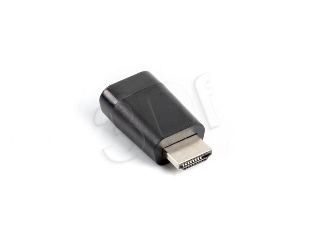 LANBERG AD-0016-BK HDMI A(M)-VGA (F) hinta ja tiedot | Adapterit | hobbyhall.fi