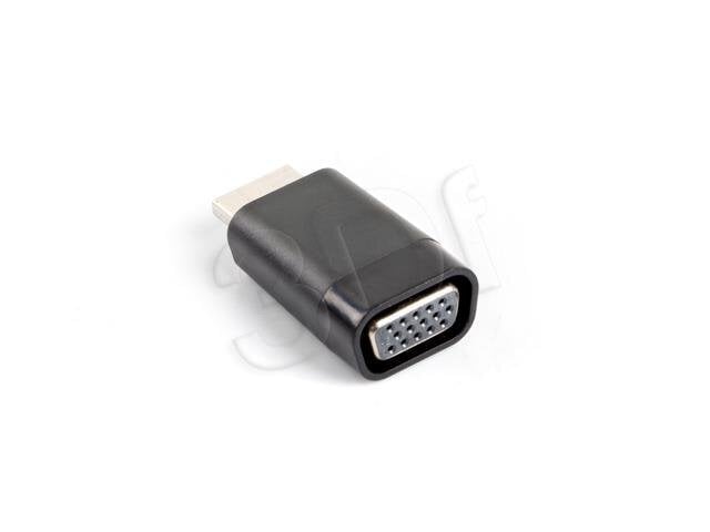 LANBERG AD-0016-BK HDMI A(M)-VGA (F) hinta ja tiedot | Adapterit | hobbyhall.fi