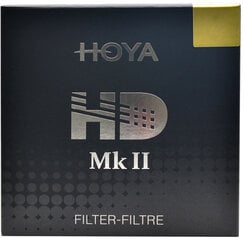 Hoya suodatin UV HD Mk II 82mm hinta ja tiedot | Kameran suotimet | hobbyhall.fi