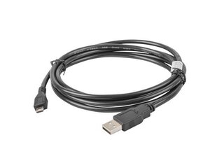 Lanberg USB Micro-B(M)->USB-A(M) 2.0, 1.8m. hinta ja tiedot | Kaapelit ja adapterit | hobbyhall.fi