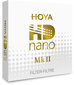 Hoya suodatin UV HD Nano Mk II 49mm hinta ja tiedot | Kameran suotimet | hobbyhall.fi