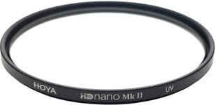 Hoya suodatin UV HD Nano Mk II 58mm hinta ja tiedot | Kameran suotimet | hobbyhall.fi