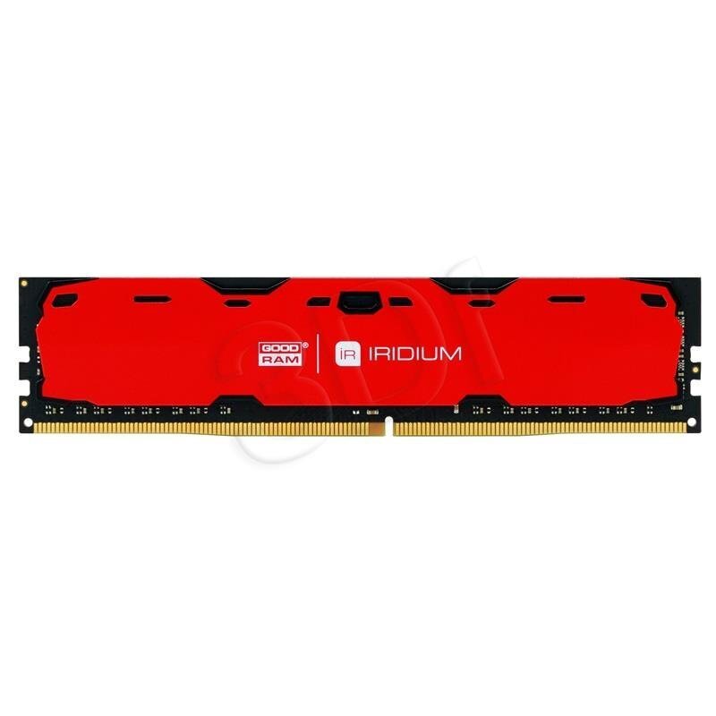 dram goodram ddr4 irdm dimm 4gb 2400mhz cl15 sr red 1.2v hinta ja tiedot | Muisti (RAM) | hobbyhall.fi