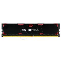 GoodRam IRDM DDR4, 2x4GB, 2400MHz, CL15 (IR-2400D464L15S/8GDC) hinta ja tiedot | Muisti (RAM) | hobbyhall.fi