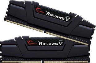 G.Skill Ripjaws V DDR4, 2x8GB, 3200MHz, CL14 (F4-3200C14D-16GVK) hinta ja tiedot | G.Skill Tietokoneet ja pelaaminen | hobbyhall.fi