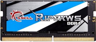 G.Skill Ripjaws DDR4 SODIMM 16GB 2133MHz CL15 (F4-2133C15S-16GRS) hinta ja tiedot | Muisti (RAM) | hobbyhall.fi