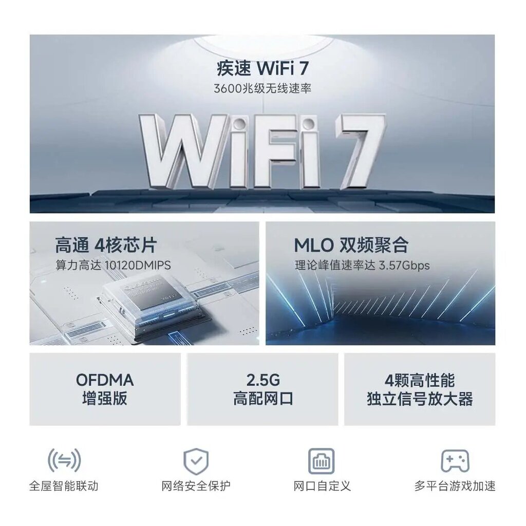 Paranneltu Xiaomi BE3600 Dual-Band WiFi-reititin - lisää AU-sovitin hinta ja tiedot | Reitittimet ja modeemit | hobbyhall.fi