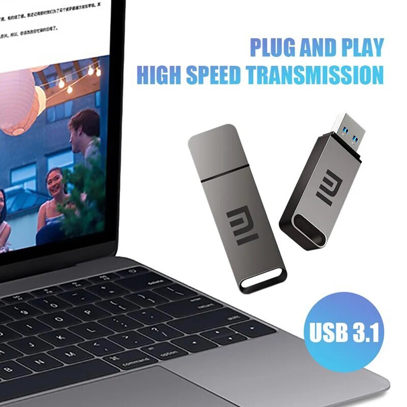 Xiaomi USB3.1 -muistitikku - Korkea nopeus ja vedenkestävä - 256 Gt hinta ja tiedot | Muistitikut | hobbyhall.fi