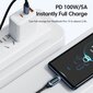 Toocki 100W PD Pikalataus Type-C-kaapeli LED-näytöllä - 66W A- C sininen, 2m hinta ja tiedot | Puhelintelineet | hobbyhall.fi