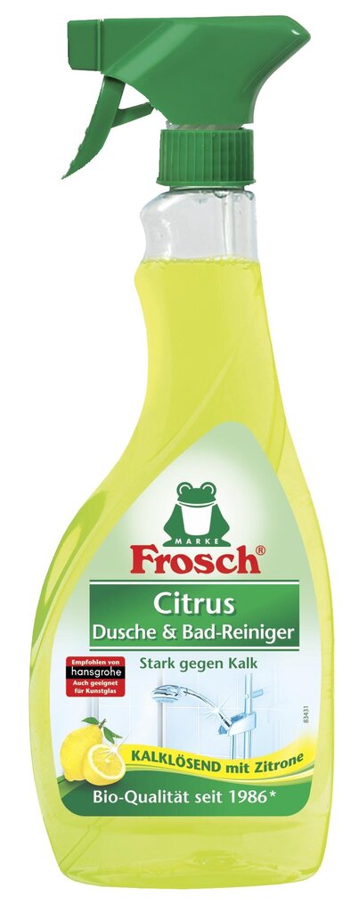 Frosch 500 ml kylpy- ja suihkupuhdistusaine hinta ja tiedot | Puhdistusaineet | hobbyhall.fi