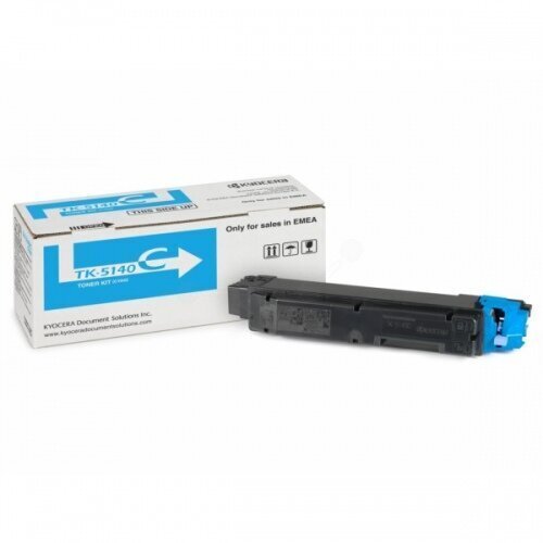 Mustekasetti Kyocera TK5140C (1T02NRCNL0), sininen ECOSYS P 6030 cdn, ECOSYS M 6530, ECOSYS M 6030 cdn hinta ja tiedot | Laserkasetit | hobbyhall.fi