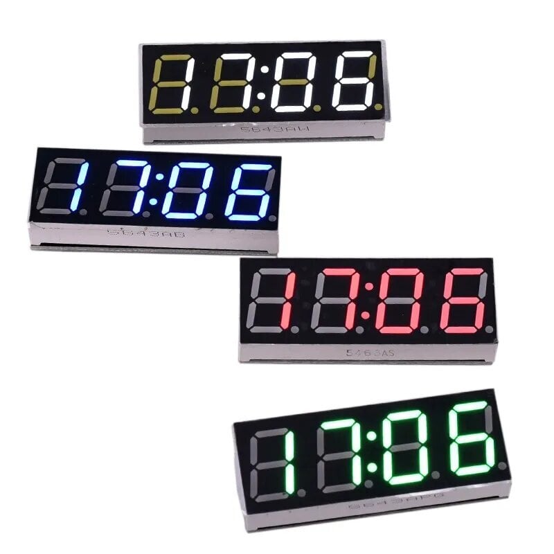 LED WiFi Clock Module - valkoinen-Online hinta ja tiedot | Kelloradiot ja herätyskellot | hobbyhall.fi