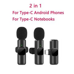 Langaton Lavalier-mikrofoni - Mini Mic iPhone- ja Android-laitteille - Valkoinen 1in1 iOS:lle hinta ja tiedot | Mikrofonit | hobbyhall.fi