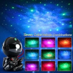 Galaxy Astronaut Star Projector - Valkoinen A hinta ja tiedot | Projektorit | hobbyhall.fi