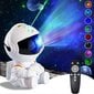 Galaxy Astronaut Star Projector - Valkoinen A hinta ja tiedot | Projektorit | hobbyhall.fi