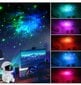 Galaxy Astronaut Star Projector - Valkoinen A hinta ja tiedot | Projektorit | hobbyhall.fi