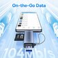 Baseus USB C & USB3.0 -kortinlukija - siirtonopeus 104MB/s, - Vain USB 3.0 hinta ja tiedot | Muistitikut | hobbyhall.fi