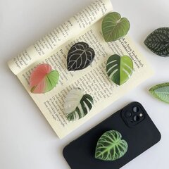 Monstera Epoxy Puhelinteline - Tumma lehti hinta ja tiedot | Puhelintelineet | hobbyhall.fi