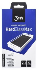 Karkaistu suojalasi 3MK HardGlass Max, sopii iPhone 7:lle, musta hinta ja tiedot | Näytönsuojakalvot ja -lasit | hobbyhall.fi