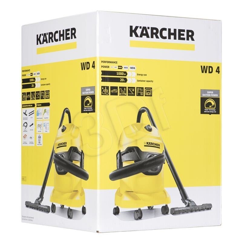 Karcher WD4 (1.348-111.0) hinta ja tiedot | Pölynimurit | hobbyhall.fi