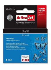 Activejet AE-1301N (Epson T1301), musta hinta ja tiedot | Mustekasetit | hobbyhall.fi