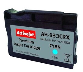 Activejet AH933CRX (HP 933XL CN054AE), sininen hinta ja tiedot | Mustekasetit | hobbyhall.fi