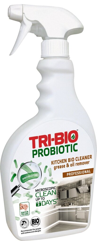 TRI-BIO probioottinen bio keittiönpuhdistusaine, 0,42L hinta ja tiedot | Puhdistusaineet | hobbyhall.fi