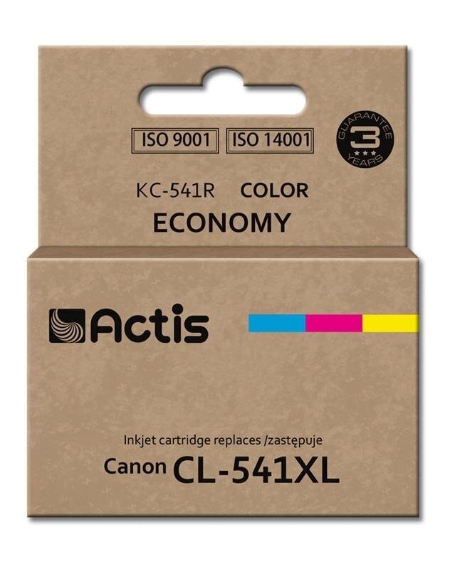 Värikasetit mustesuihkutulostimiin Actis CL541 XL, väri hinta ja tiedot | Mustekasetit | hobbyhall.fi