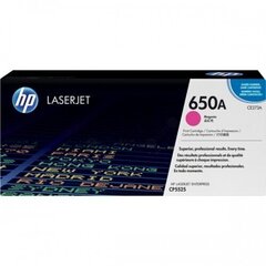 HP No.650A (CE273A), magenta hinta ja tiedot | Laserkasetit | hobbyhall.fi