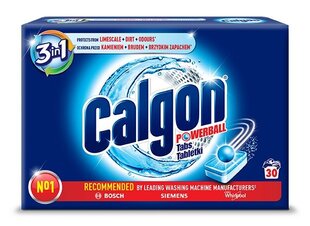 Vedenpehmennin -tabletit Calgon 2in1, 30 kpl hinta ja tiedot | Calgon Koti ja keittiö | hobbyhall.fi