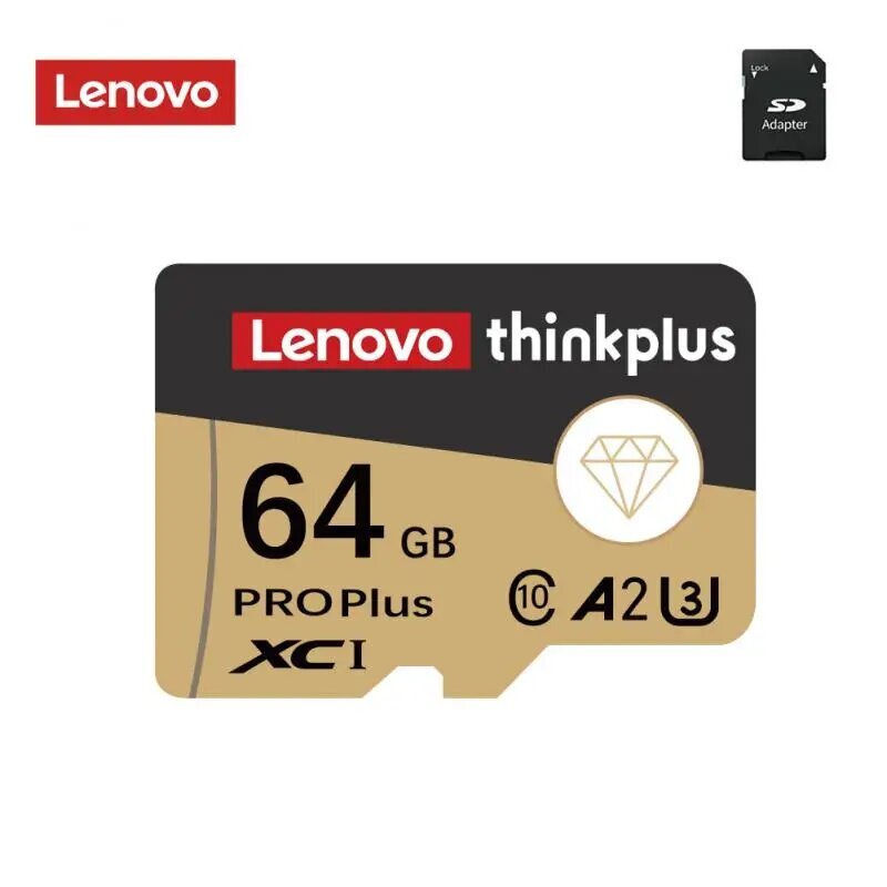 Lenovo Micro TF/SD -muistikortti - Luokka 10 muistikortti - 128GB. hinta ja tiedot | Kameran muistikortit | hobbyhall.fi