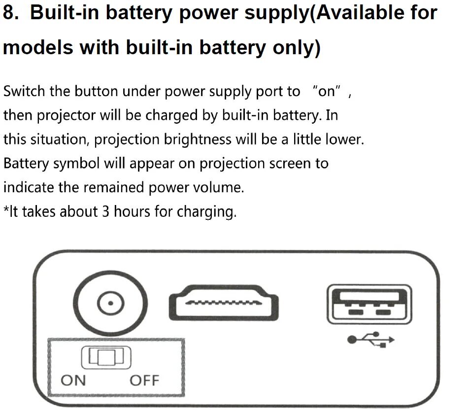 Päivitetty YG300 Mini LED-projektori - 1000 lumenia, HDMI-yhteensopiva - Keltainen, EU-liitin hinta ja tiedot | Projektorit | hobbyhall.fi