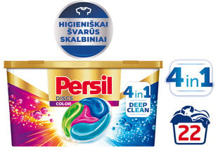 Pesukapselit PERSIL "DISCS Color" 22WL hinta ja tiedot | Pyykinpesuaineet | hobbyhall.fi