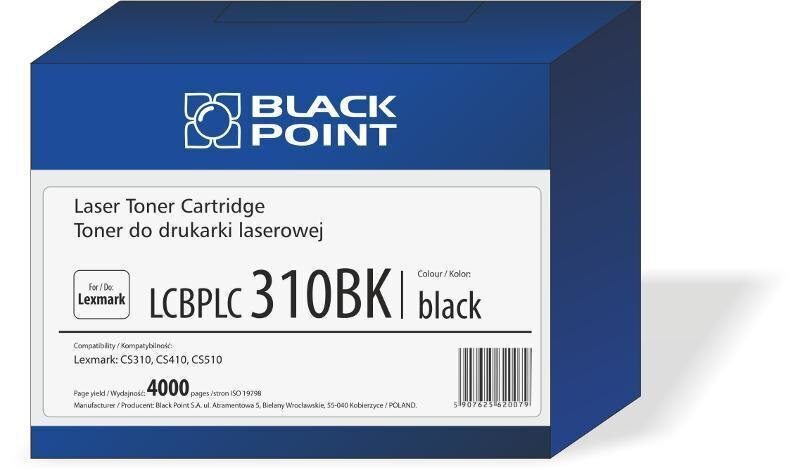 Toner Black Point LCBPLCS310BK | black | 4000 pp | Lexmark 70C2HK0 hinta ja tiedot | Laserkasetit | hobbyhall.fi