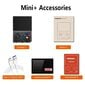 MIYOO Mini Plus Retro Handheld -konsoli V2 - 64G (15K-peliä), Retro Grey hinta ja tiedot | Pelikonsolit | hobbyhall.fi