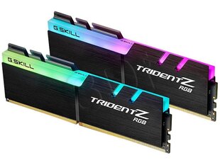 G.Skill Trident Z RGB DDR4, 2x16GB, 3600MHz, CL17 (F4-3600C17D-32GTZR) hinta ja tiedot | Muisti (RAM) | hobbyhall.fi