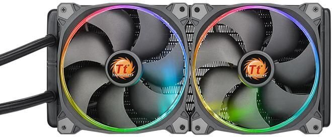 Thermaltake Water 3.0 Riing RGB 280 (CL-W138-PL14SW-A) hinta ja tiedot | Vesijäähdytys | hobbyhall.fi