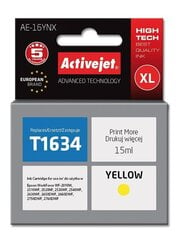 Activejet AE-16YNX, keltainen hinta ja tiedot | Mustekasetit | hobbyhall.fi
