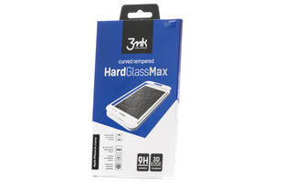 Karkaistu suojalasi 3MK HardGlass Max, sopii Apple iPhone 6S:lle, läpinäkyvä / valkoinen hinta ja tiedot | Näytönsuojakalvot ja -lasit | hobbyhall.fi