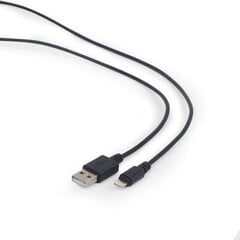 Gembird CC USB 2.0 (M) - Lightning, 3m hinta ja tiedot | Kaapelit ja adapterit | hobbyhall.fi