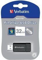 Verbatim PinStripe, 32 Gt hinta ja tiedot | Muistitikut | hobbyhall.fi