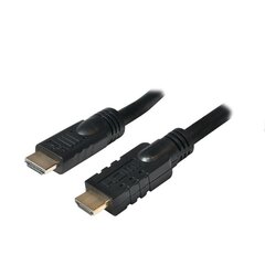 LogiLink Active HDMI 15.0m hinta ja tiedot | Kaapelit ja adapterit | hobbyhall.fi